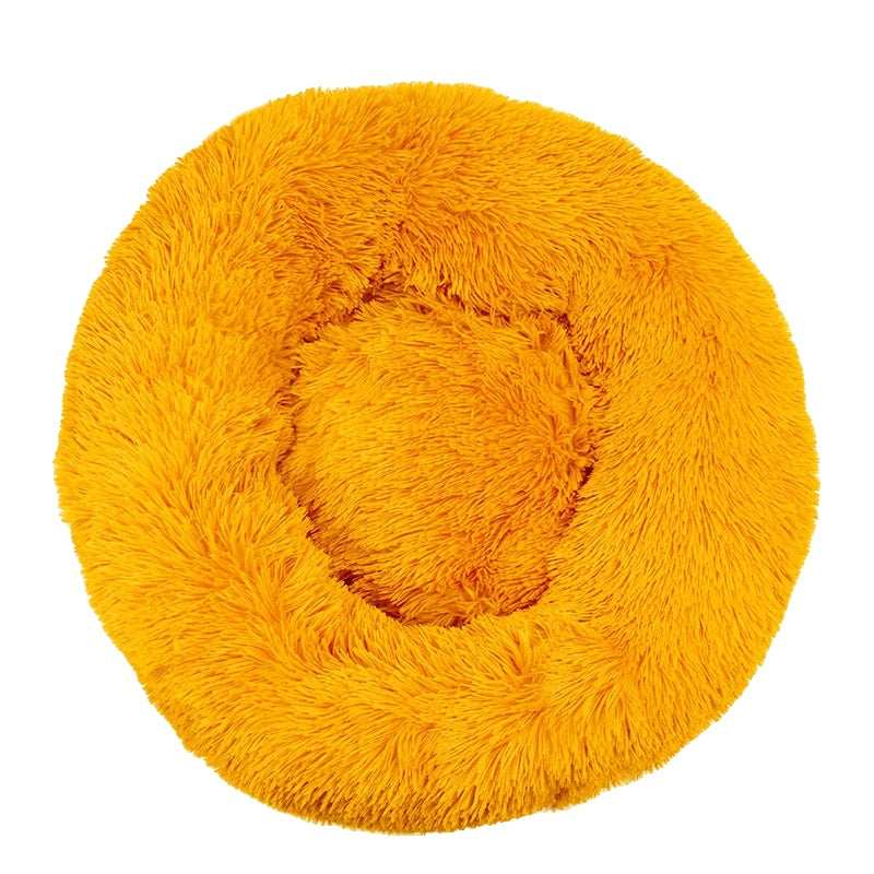 Variant image for Plush Dog Bed for Dogs and Cats – Calming Round Design, Self-Warming Fabric, Multiple Sizes-55