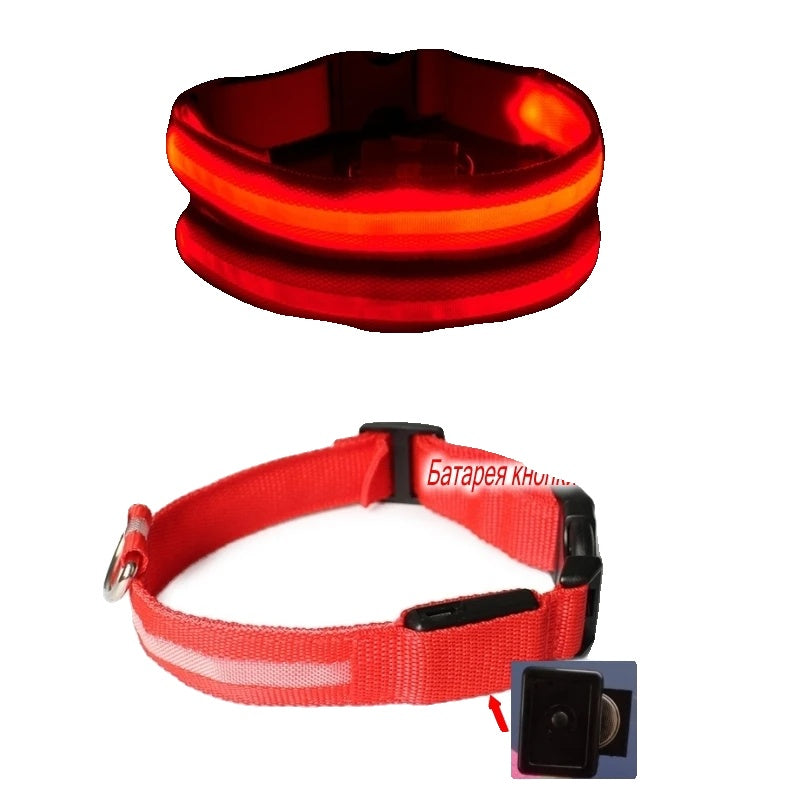 Variant image for LED Dog Collar Light for Dogs – USB Rechargeable, Anti-Lost, Lightweight Visibility-5