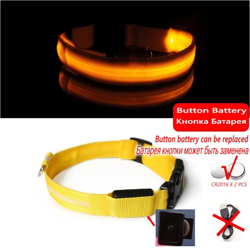 Variant image for LED Dog Collar Light for Dogs – USB Rechargeable, Anti-Lost, Lightweight Visibility-44