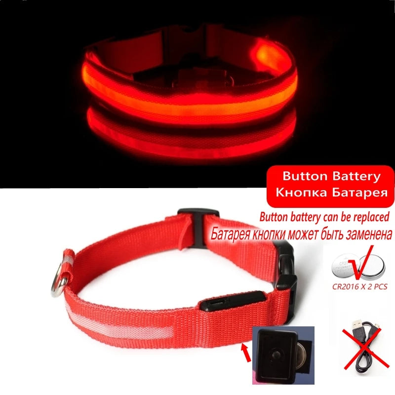 Variant image for LED Dog Collar Light for Dogs – USB Rechargeable, Anti-Lost, Lightweight Visibility-45