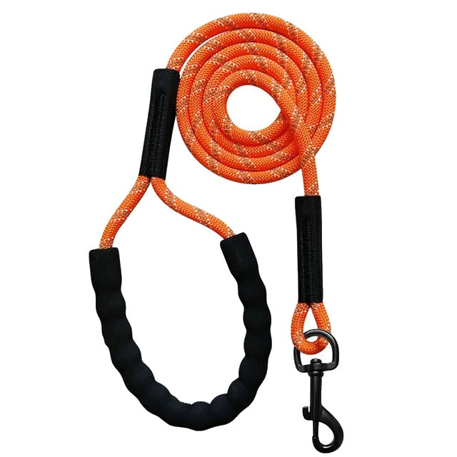 Variant image for Reflective Dog Leash for All Breeds – Durable Nylon, Comfortable Foam Handle, Night Safety-12
