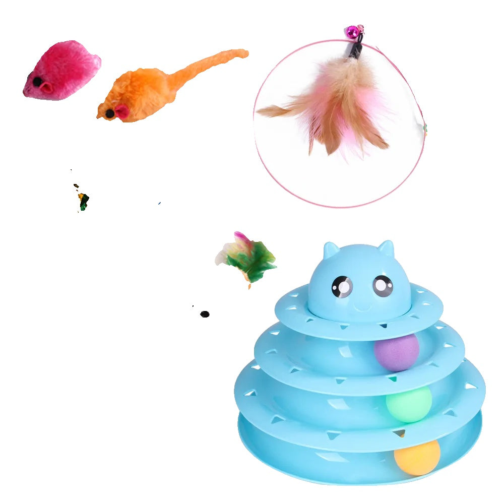 Variant image for Cat Toy Set for Kittens – 20-Piece Variety, Engaging Designs, Safe Eco-Friendly Materials-2