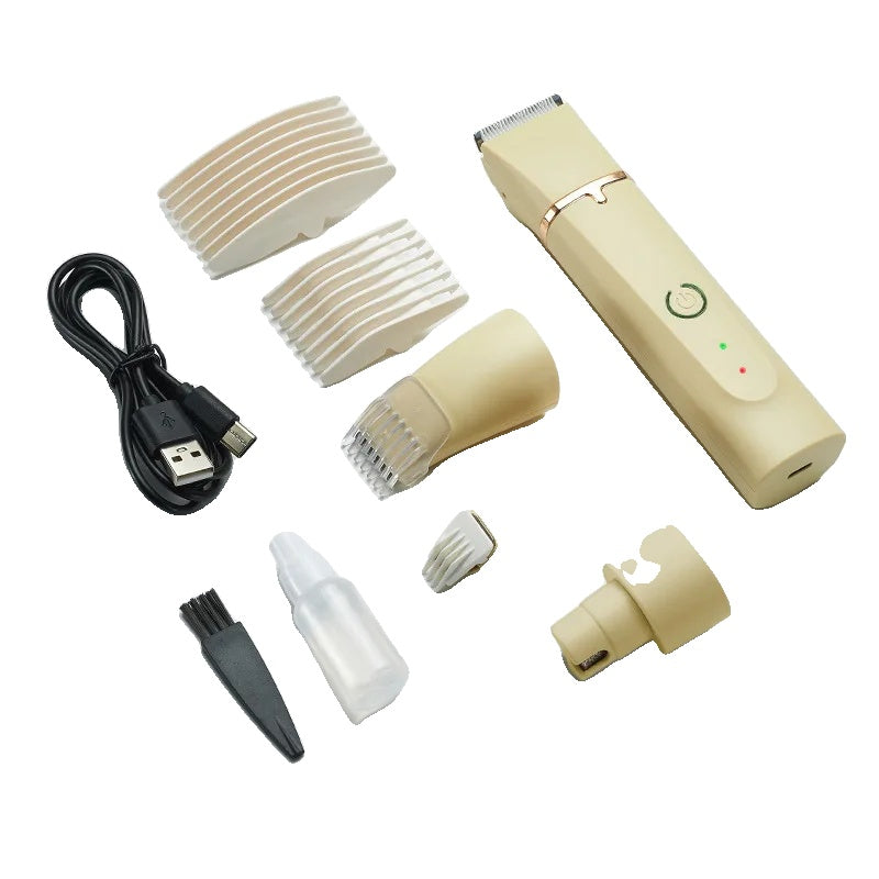 Variant image for Electric Dog Grooming Clippers – 4-in-1 Trimmer, Nail Grinder, Cordless, Low Noise-1