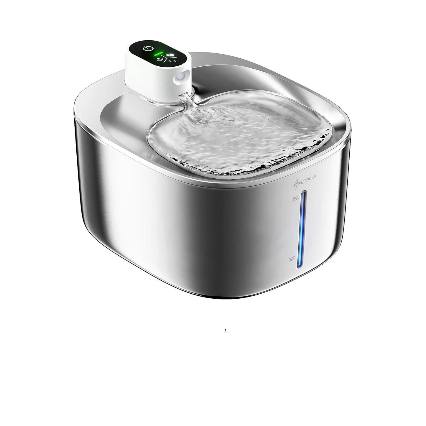 Variant image for Wireless Water Fountain for Cats and Dogs – 4L Capacity, Cordless Design, Easy to Clean Stainless Steel-1