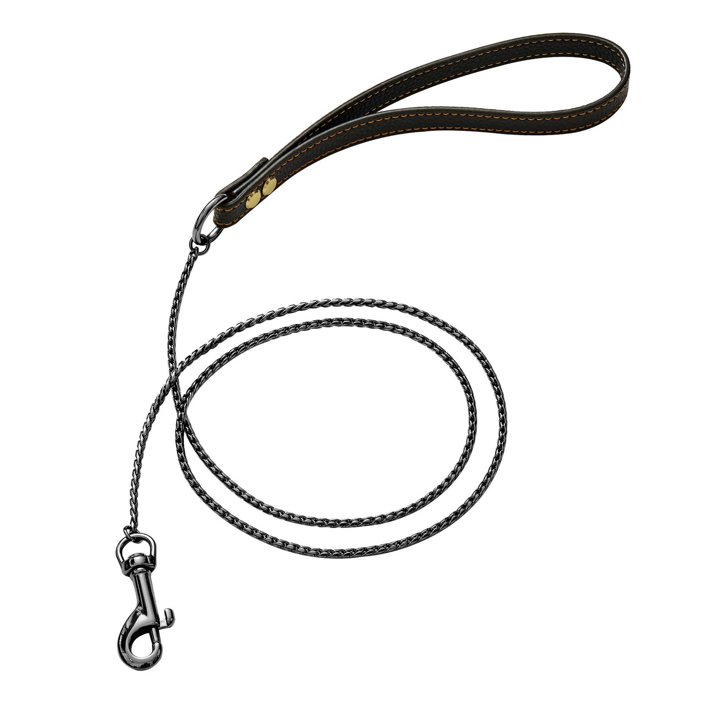 Variant image for Choke Collar for Dogs – Heavy-Duty Stainless Steel, 18K Gold-Plated, Anti-Rust Design-37