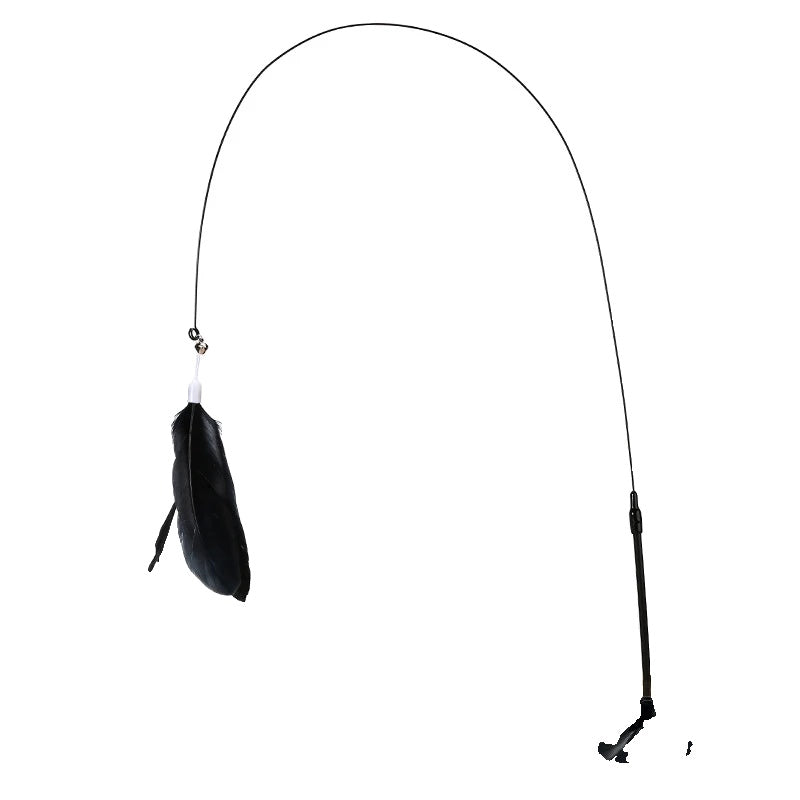 Variant image for Interactive Cat Toy for Kittens – Feather Teaser Wand, Suction Cup Design, Engaging Play-5