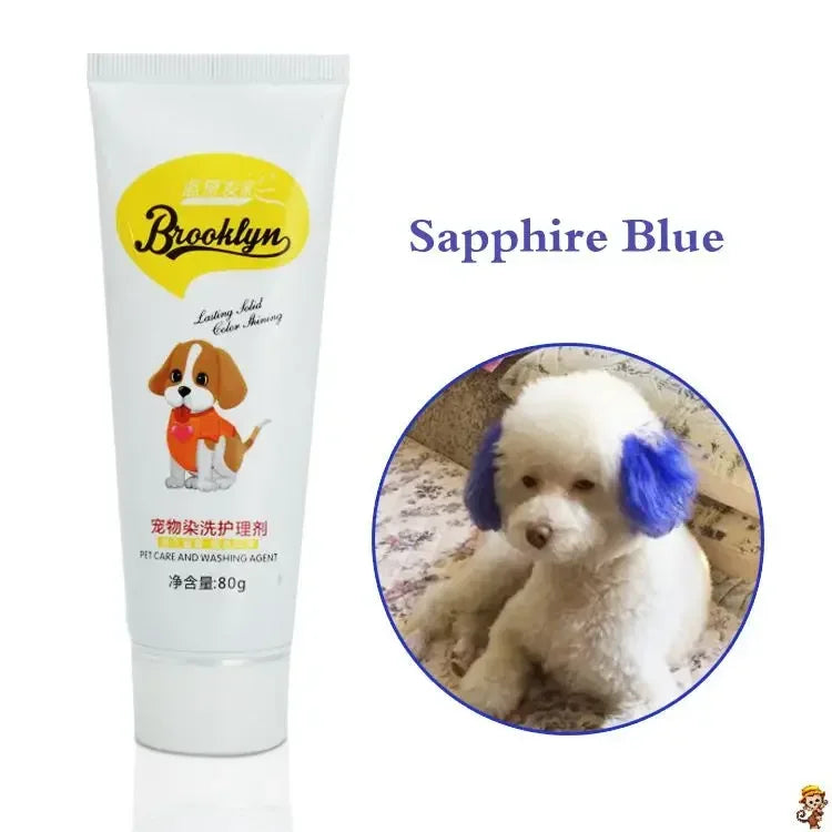 Variant image for Dog Hair Dye for Dogs – Safe Semi-Permanent Color, Natural Ingredients, 80g Pigment-11