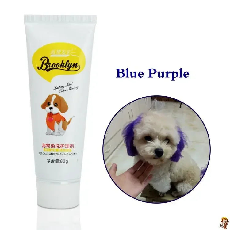 Variant image for Dog Hair Dye for Dogs – Safe Semi-Permanent Color, Natural Ingredients, 80g Pigment-2
