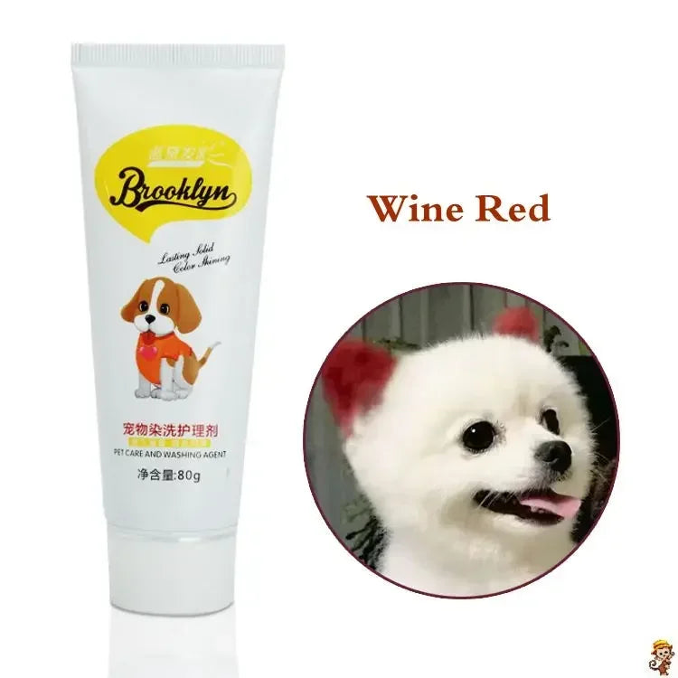Variant image for Dog Hair Dye for Dogs – Safe Semi-Permanent Color, Natural Ingredients, 80g Pigment-3
