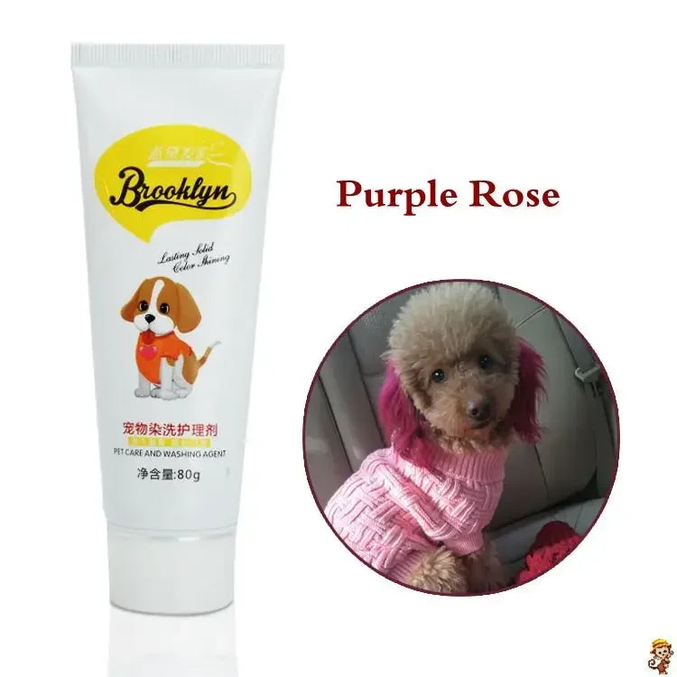Variant image for Dog Hair Dye for Dogs – Safe Semi-Permanent Color, Natural Ingredients, 80g Pigment-4