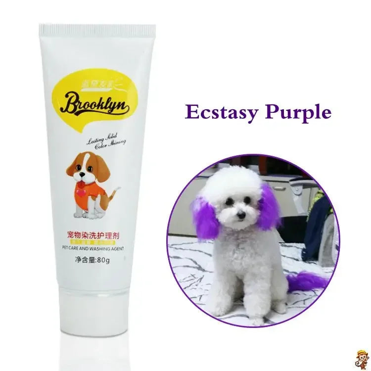 Variant image for Dog Hair Dye for Dogs – Safe Semi-Permanent Color, Natural Ingredients, 80g Pigment-12