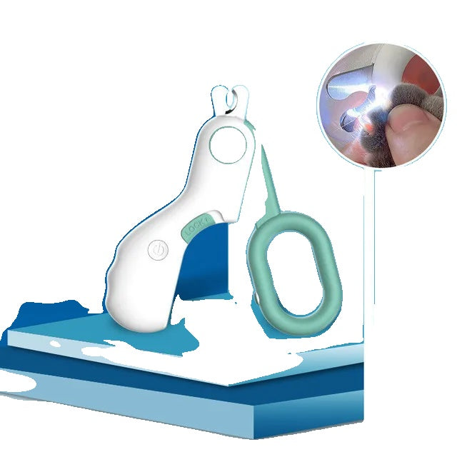 Variant image for Nail Clipper for Cats and Small Dogs – LED Light, Ergonomic Design, Stainless Steel Blade-2