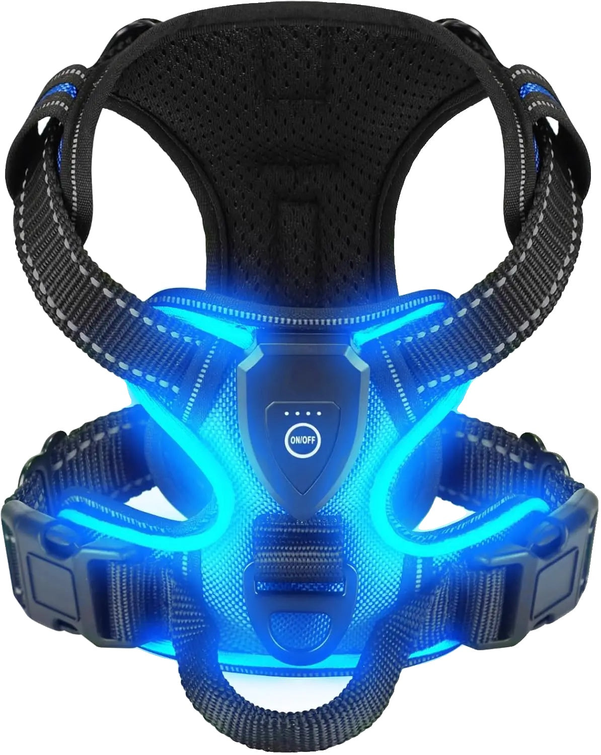 Variant image for LED Dog Harness for Night Safety – No Pull Design, Rechargeable, Comfortable Fit-13