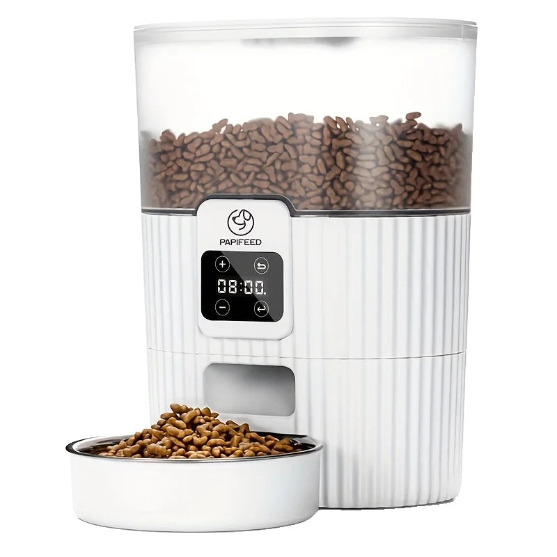 Variant image for Smart Automatic Pet Feeder with WiFi Remote Control for Cats and Dogs - Customizable Schedule, Large Capacity, Easy to Clean-5