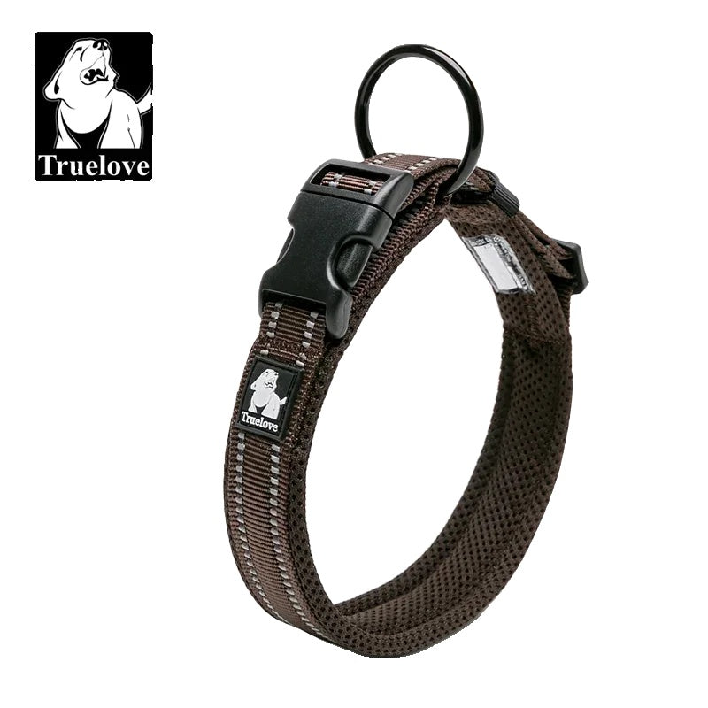 Variant image for Adjustable Dog Collar for All Breeds – Soft Padded Mesh, 3M Reflective, Durable Nylon-30