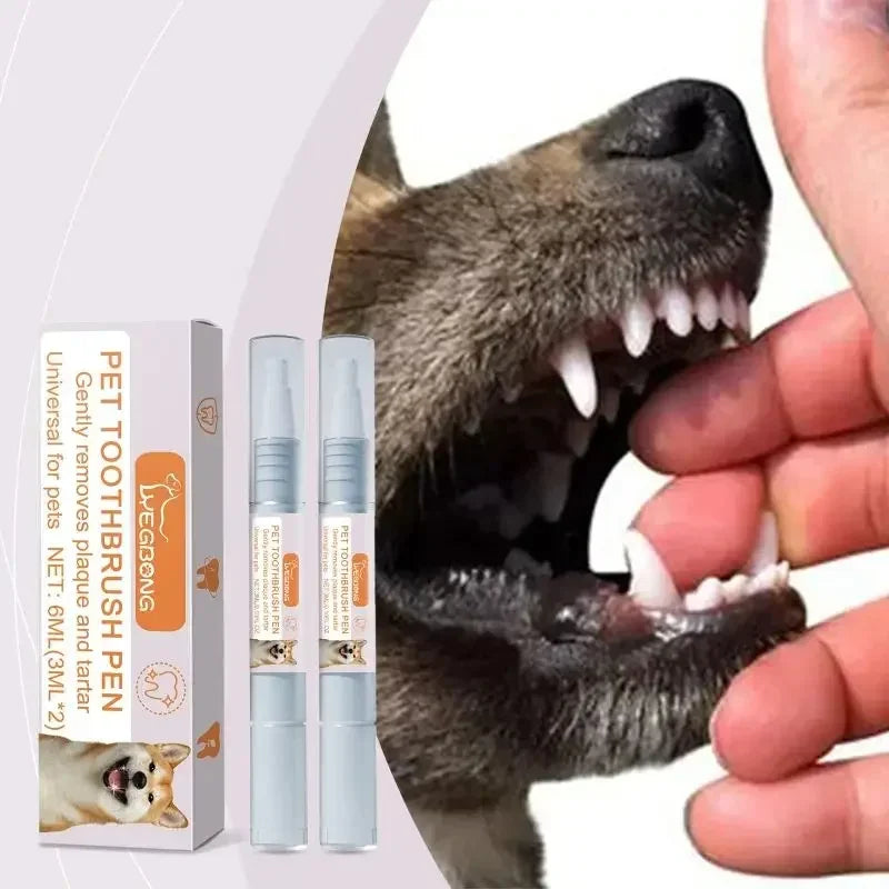 Pet Toothbrush for Dogs and Cats – Easy Teeth Cleaning, Fresh Breath, Compact Design-1