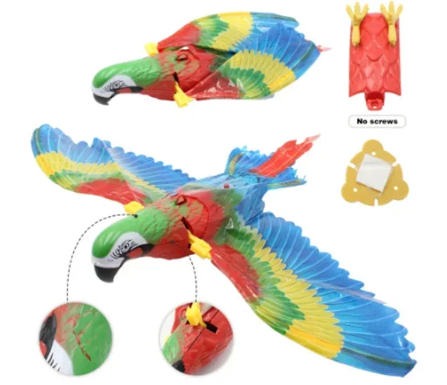 Interactive Cat Toy – Electric Flying Bird, Engaging Teaser Stick, Durable Design-4