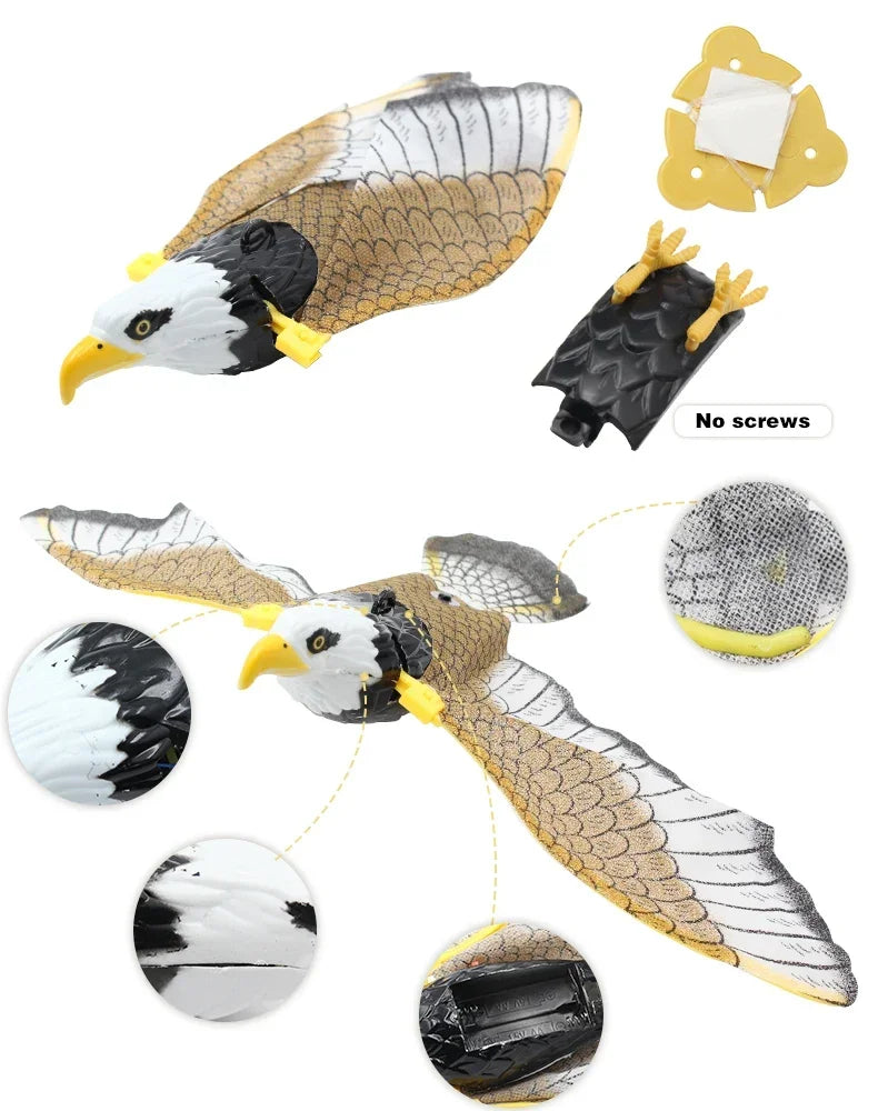 Interactive Cat Toy – Electric Flying Bird, Engaging Teaser Stick, Durable Design-5
