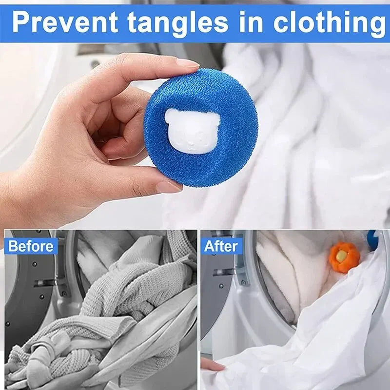 Lint Remover for Clothes – Reusable, Durable Laundry Balls, Effectively Removes Pet Hair-5