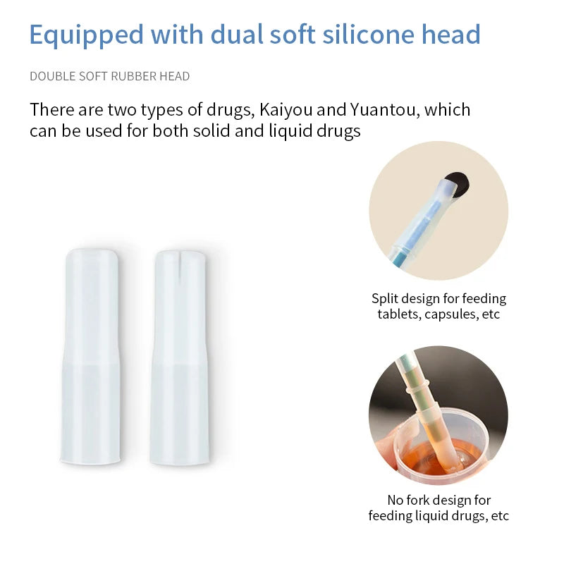 Pet Syringe for Dogs and Cats – Leakproof Design, Lightweight, Easy Medicine Dispenser-3