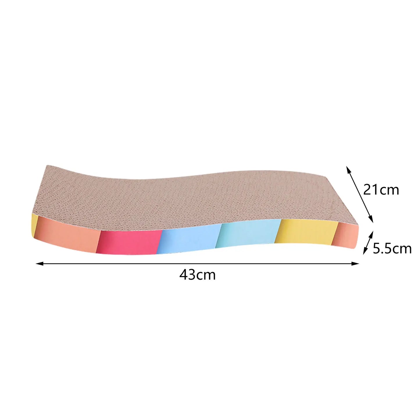 Variant image for Cat Scratching Board for Cats – Durable Corrugated Paper, Cozy Lounge Bed, Multi-Size-6