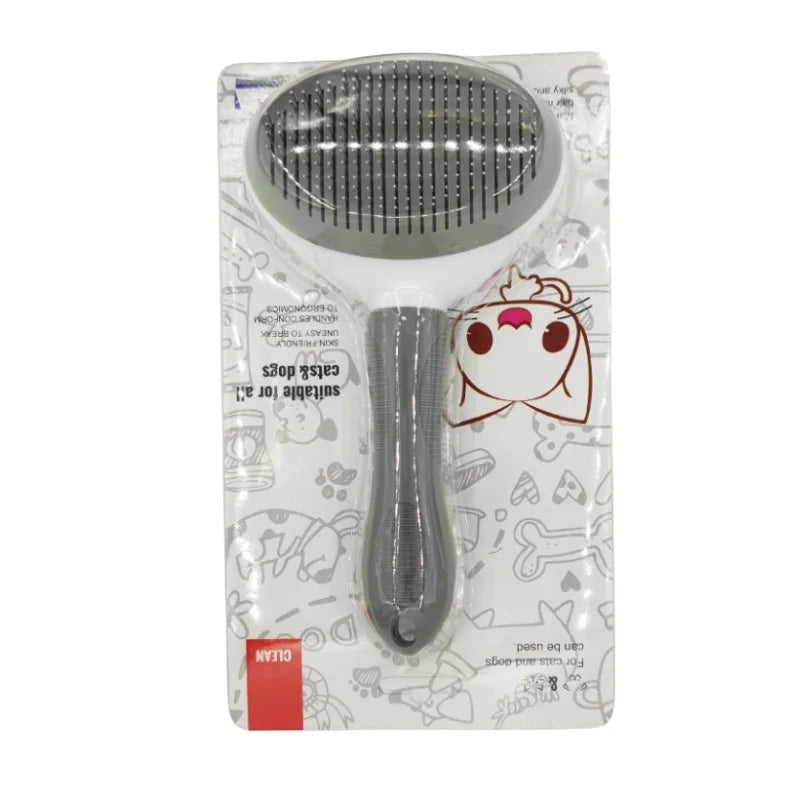 Variant image for Self-Cleaning Grooming Brush for Dogs – Ergonomic Design, Pet Hair Removal, Available in 3 Colors-3
