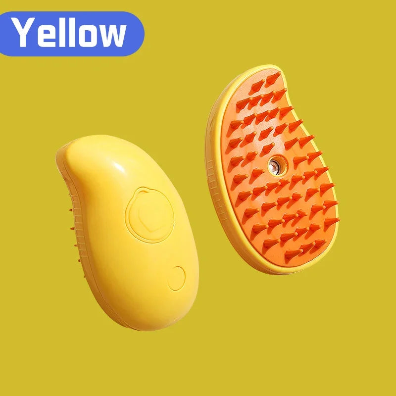 Variant image for 3-in-1 Dog Grooming Brush – Electric Steam Technology, Gentle Massage, Rechargeable-4