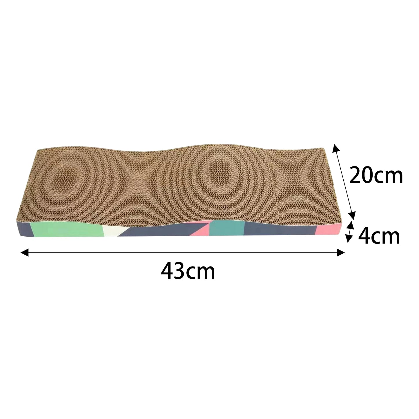 Variant image for Cat Scratching Board for Cats – Durable Corrugated Paper, Cozy Lounge Bed, Multi-Size-8