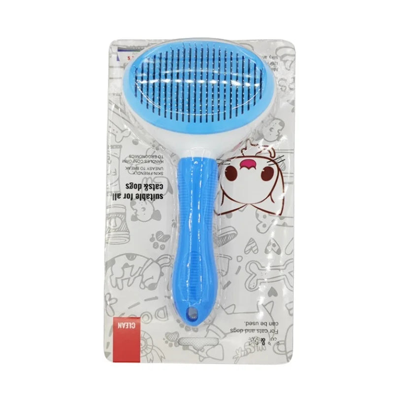 Variant image for Self-Cleaning Grooming Brush for Dogs – Ergonomic Design, Pet Hair Removal, Available in 3 Colors-6