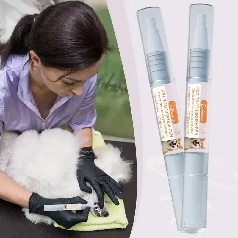 Pet Toothbrush for Dogs and Cats – Easy Teeth Cleaning, Fresh Breath, Compact Design-5