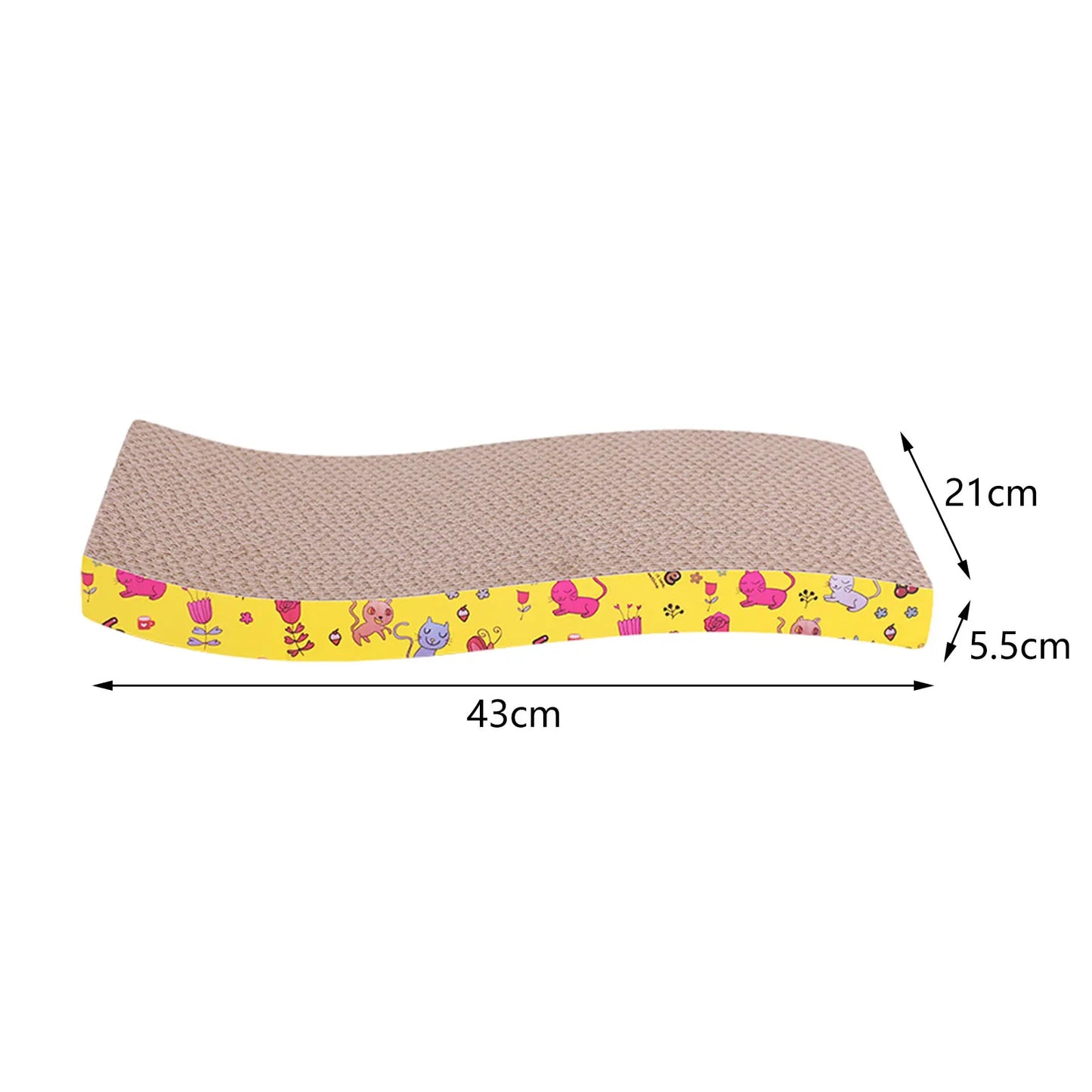 Variant image for Cat Scratching Board for Cats – Durable Corrugated Paper, Cozy Lounge Bed, Multi-Size-10