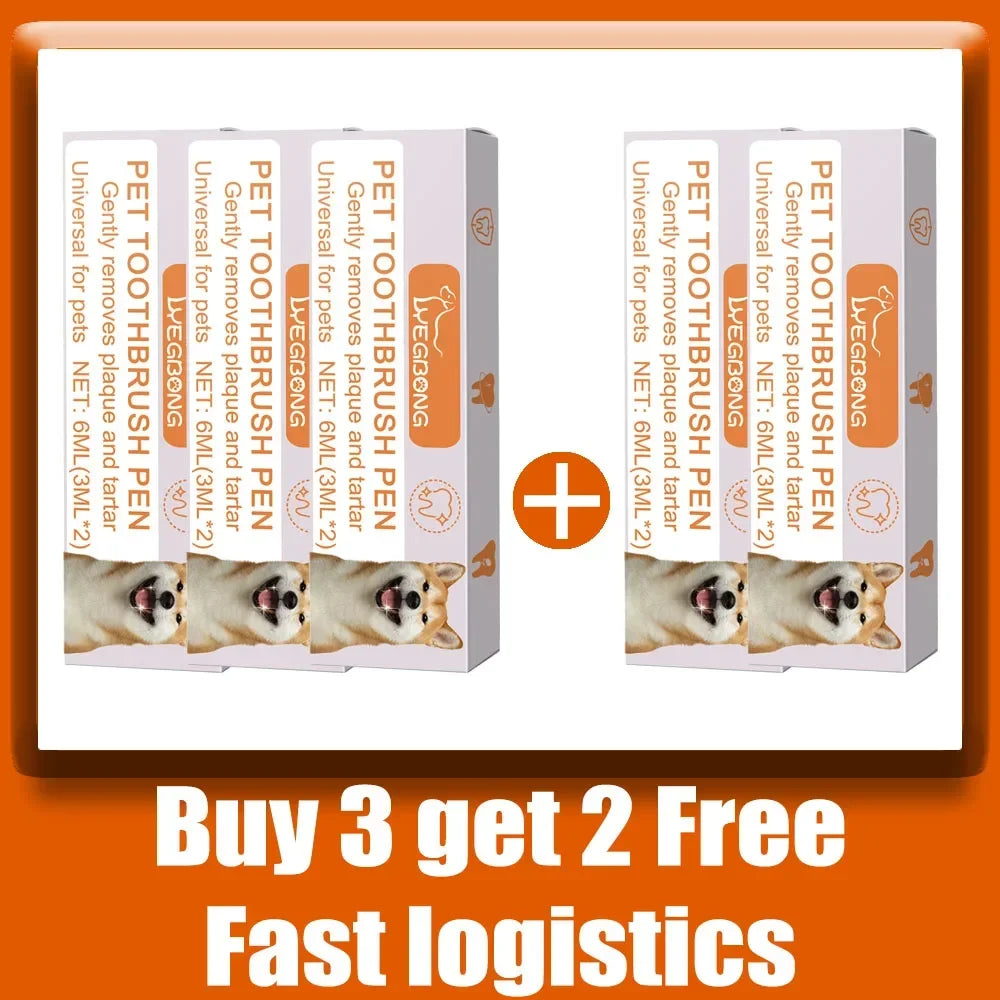 Variant image for Pet Toothbrush for Dogs and Cats – Easy Teeth Cleaning, Fresh Breath, Compact Design-2
