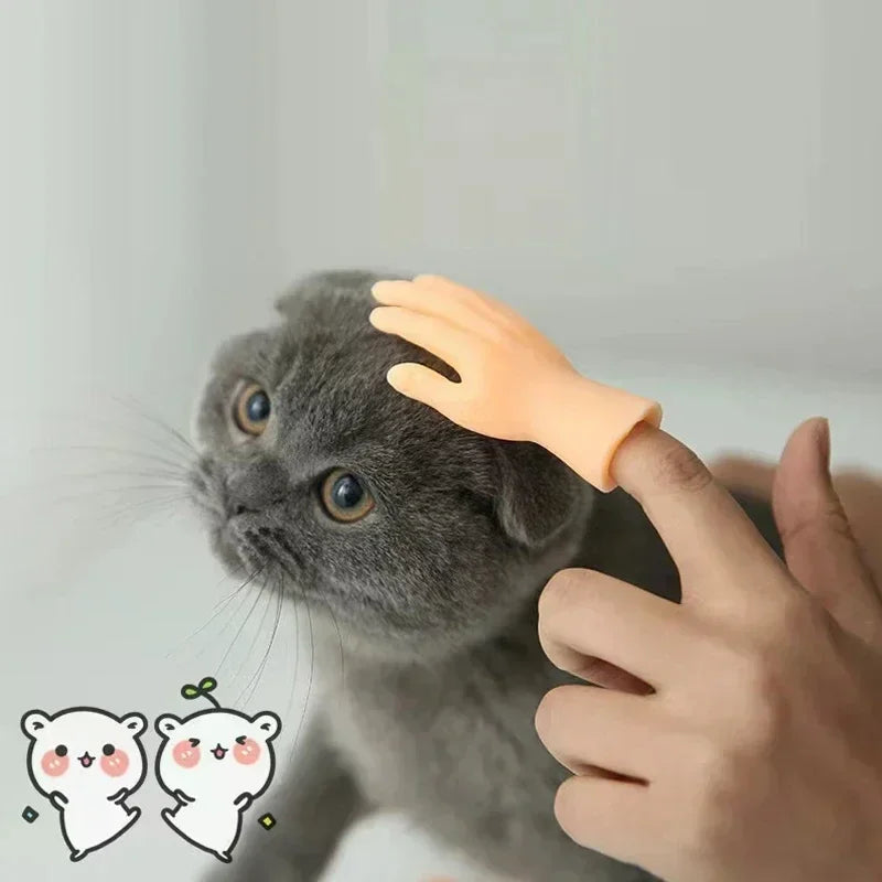 Interactive Cat Toy – Creative Finger Gloves, Soft TPR, Engaging Teasing Play-5