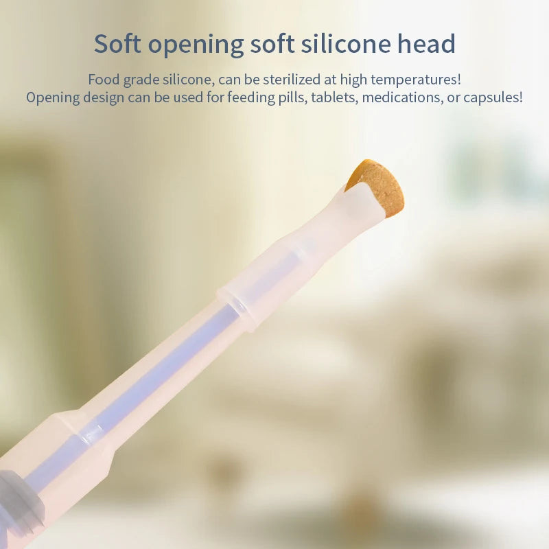 Pet Syringe for Dogs and Cats – Leakproof Design, Lightweight, Easy Medicine Dispenser-5