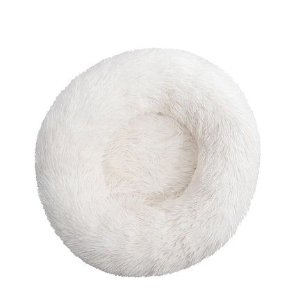 Variant image for Plush Dog Bed for Dogs and Cats – Calming Round Design, Self-Warming Fabric, Multiple Sizes-44