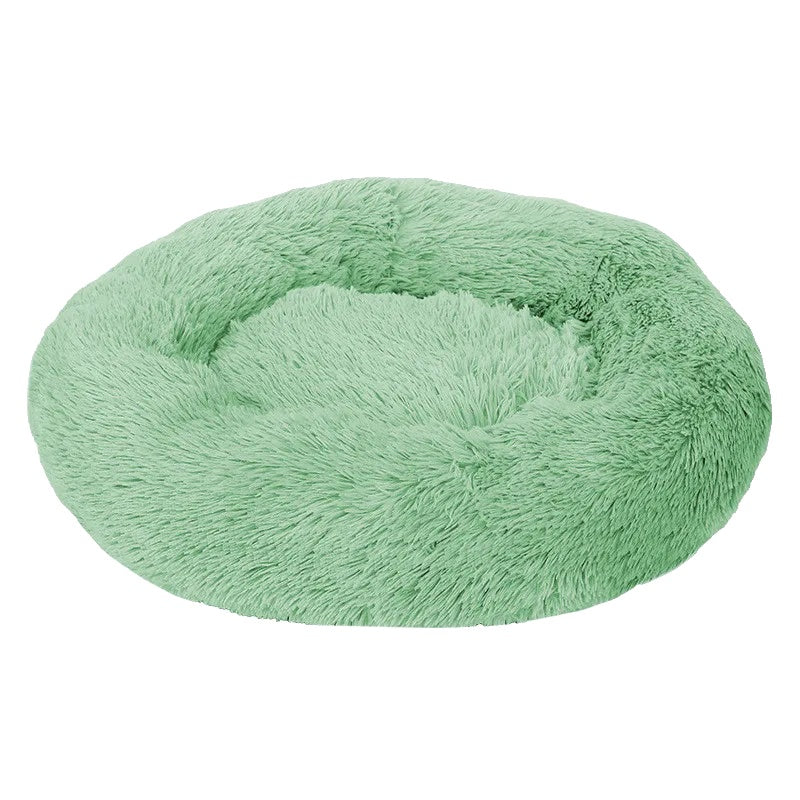Variant image for Plush Dog Bed for Dogs and Cats – Calming Round Design, Self-Warming Fabric, Multiple Sizes-3