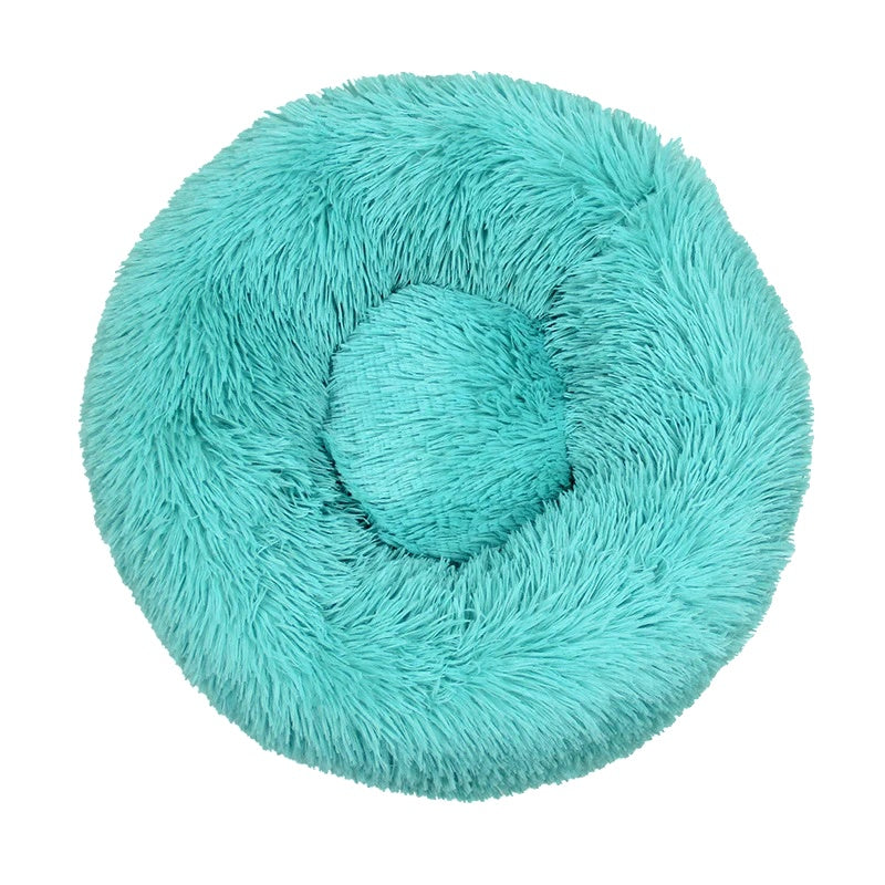 Variant image for Plush Dog Bed for Dogs and Cats – Calming Round Design, Self-Warming Fabric, Multiple Sizes-40