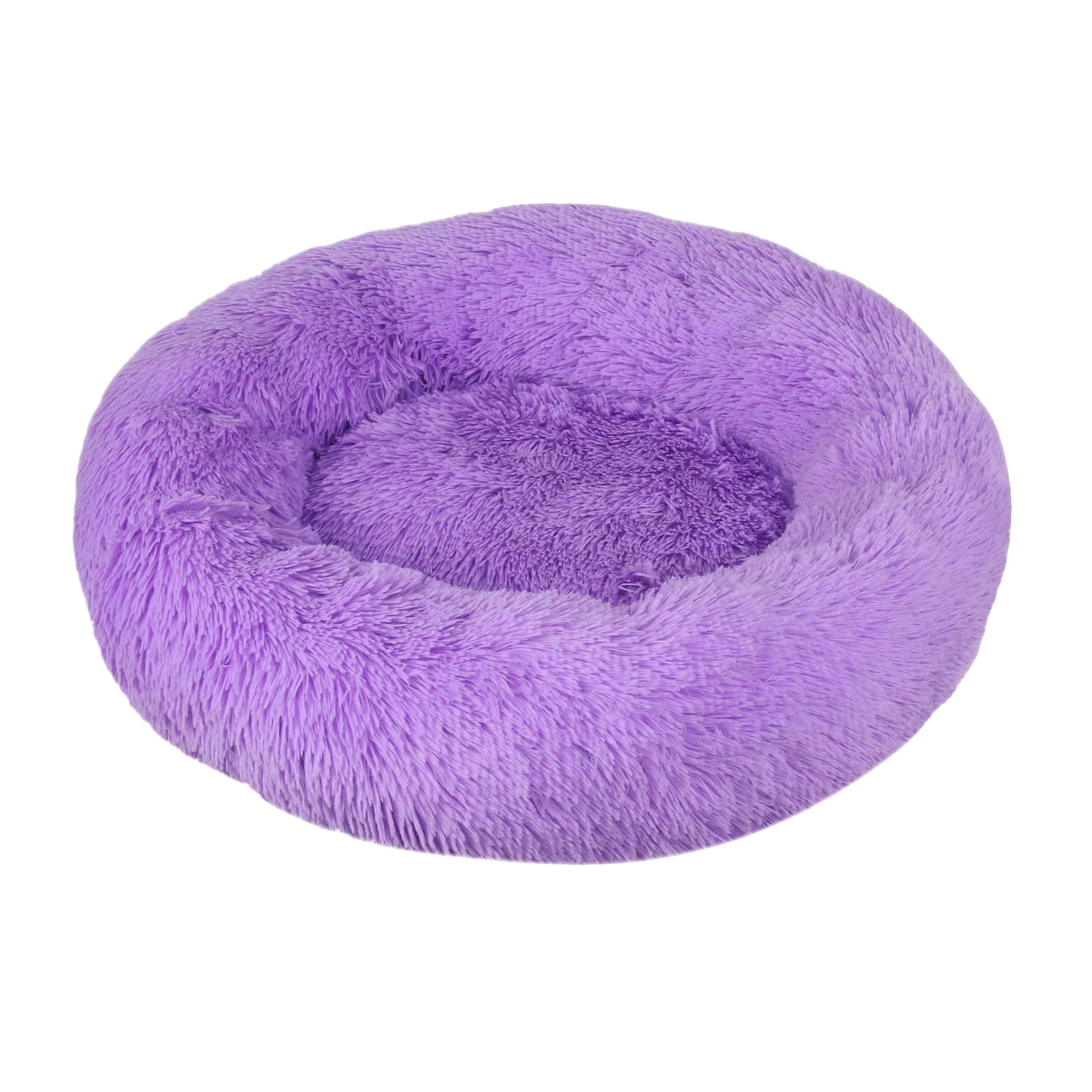 Variant image for Plush Dog Bed for Dogs and Cats – Calming Round Design, Self-Warming Fabric, Multiple Sizes-15