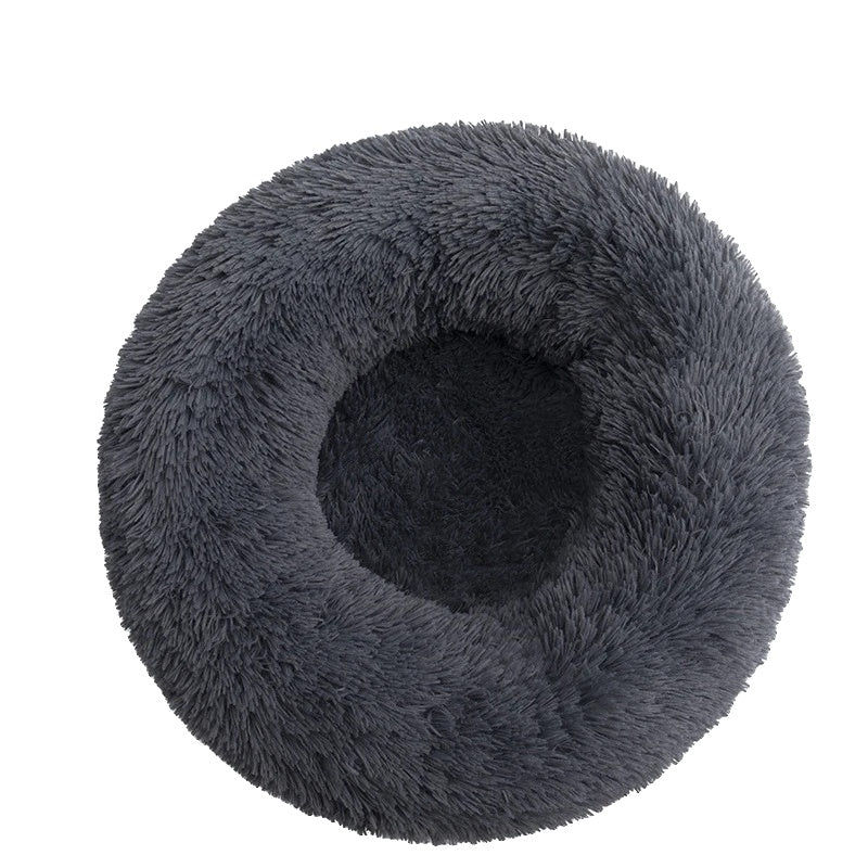 Variant image for Plush Dog Bed for Dogs and Cats – Calming Round Design, Self-Warming Fabric, Multiple Sizes-28