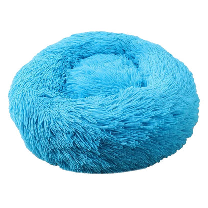 Variant image for Plush Dog Bed for Dogs and Cats – Calming Round Design, Self-Warming Fabric, Multiple Sizes-2