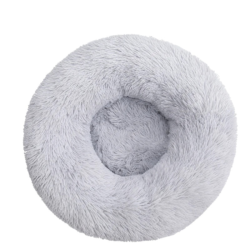 Variant image for Plush Dog Bed for Dogs and Cats – Calming Round Design, Self-Warming Fabric, Multiple Sizes-35