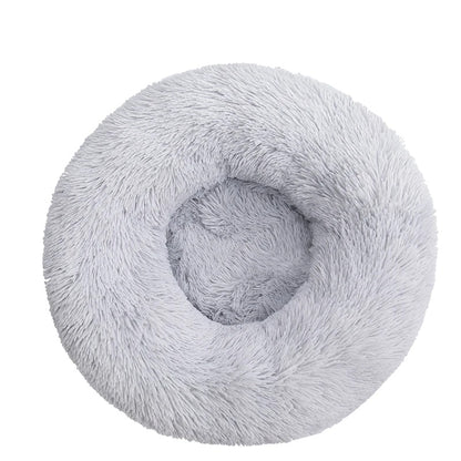 Variant image for Plush Dog Bed for Dogs and Cats – Calming Round Design, Self-Warming Fabric, Multiple Sizes-35