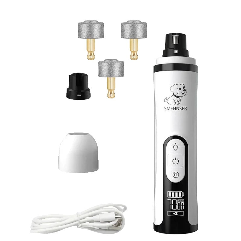 Variant image for Electric Nail Grinder for Dogs – USB Rechargeable, Low Noise, Durable Design-3