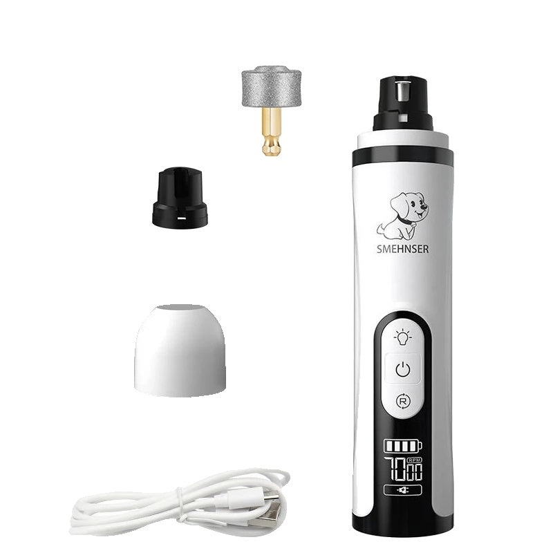Variant image for Electric Nail Grinder for Dogs – USB Rechargeable, Low Noise, Durable Design-4