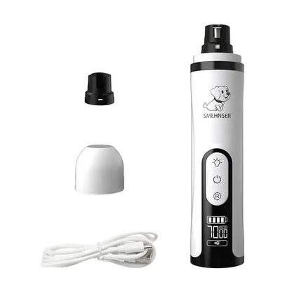 Variant image for Electric Nail Grinder for Dogs – USB Rechargeable, Low Noise, Durable Design-7