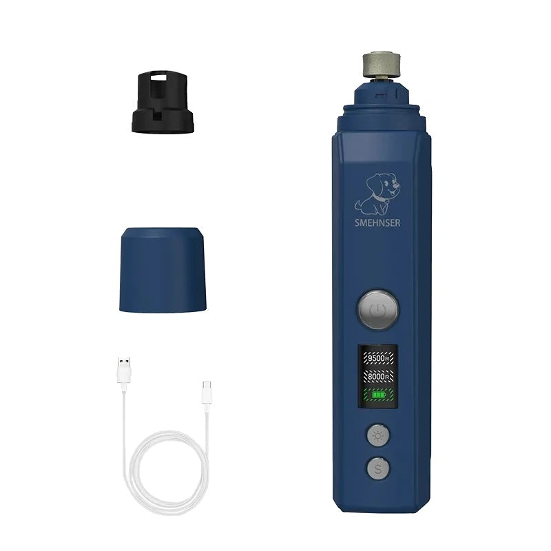 Variant image for Electric Nail Grinder for Dogs – USB Rechargeable, Low Noise, Durable Design-2