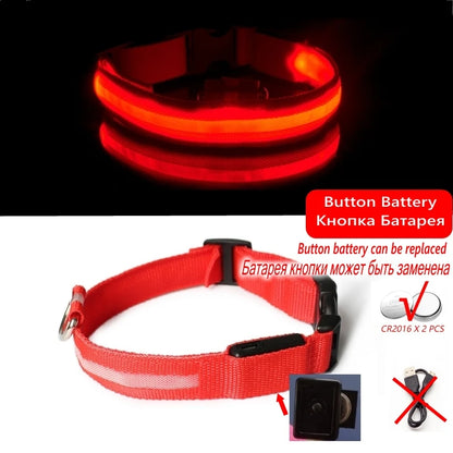 Variant image for LED Dog Collar Light for Dogs – USB Rechargeable, Anti-Lost, Lightweight Visibility-45