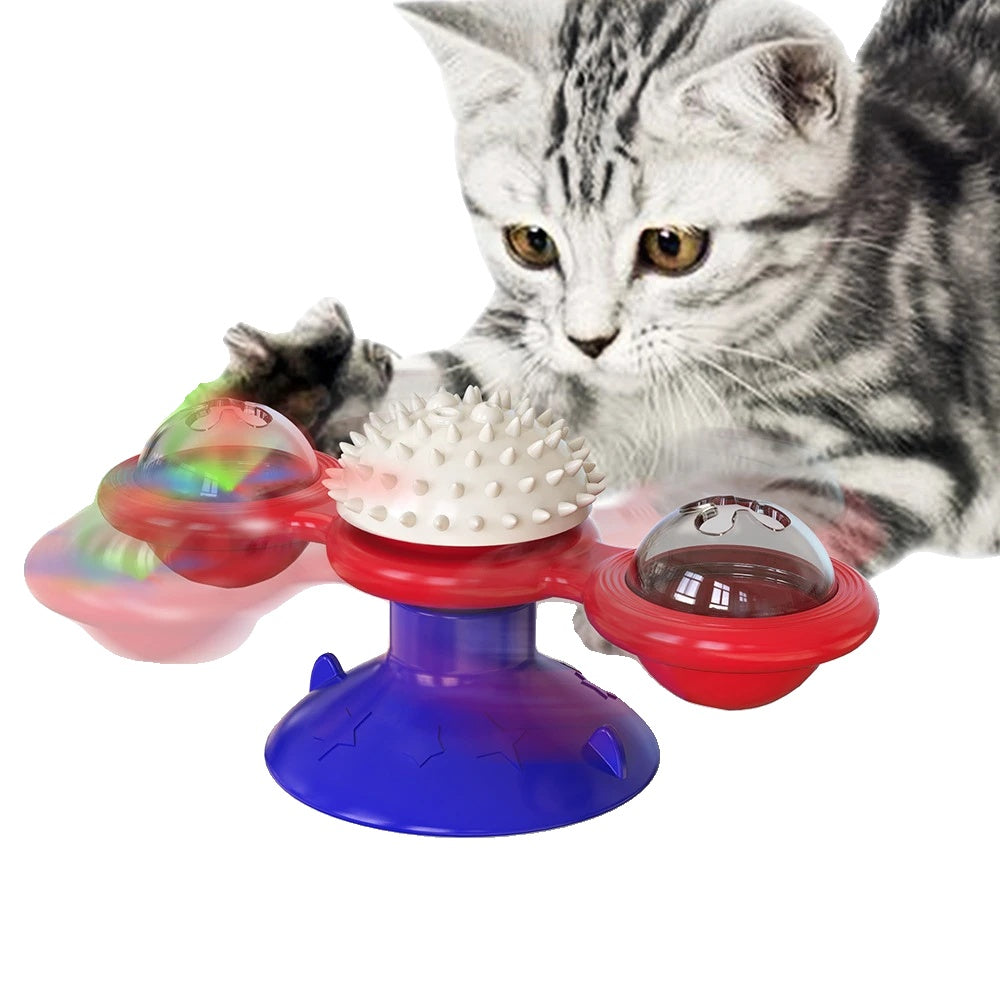Variant image for Interactive Cat Toy for Cats – Whirligig Turntable, Puzzle Game, Engaging Design-2