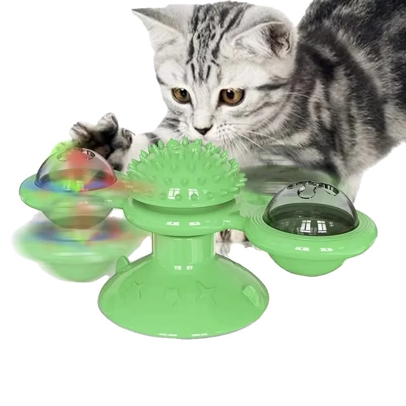 Variant image for Interactive Cat Toy for Cats – Whirligig Turntable, Puzzle Game, Engaging Design-1