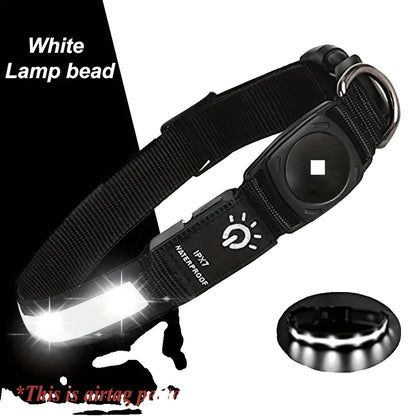 Variant image for LED Dog Collar for Apple AirTag – Waterproof, USB Rechargeable, Luminous Design-4